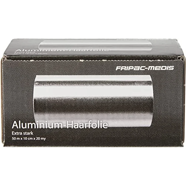 Fripac Medis Alu-Strähnen-Folien In Abreißbox, Silber 20 My, 10 Cm X 50 M – Bild 3