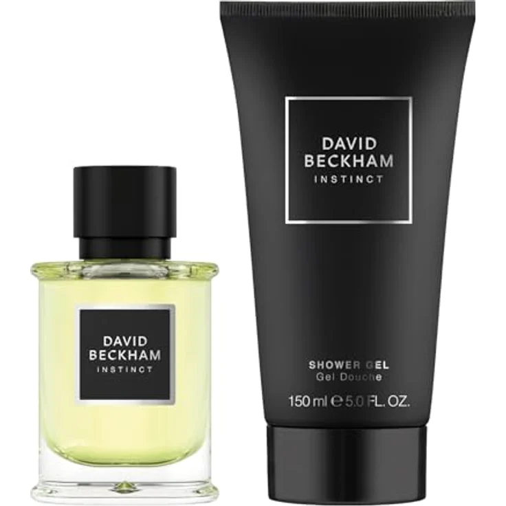 David Beckham Instinct Eau de Parfum- und Duschgel-Geschenkset für Männer, Fougère-Zitrusduft, 50 ml + 150 ml – Bild 1
