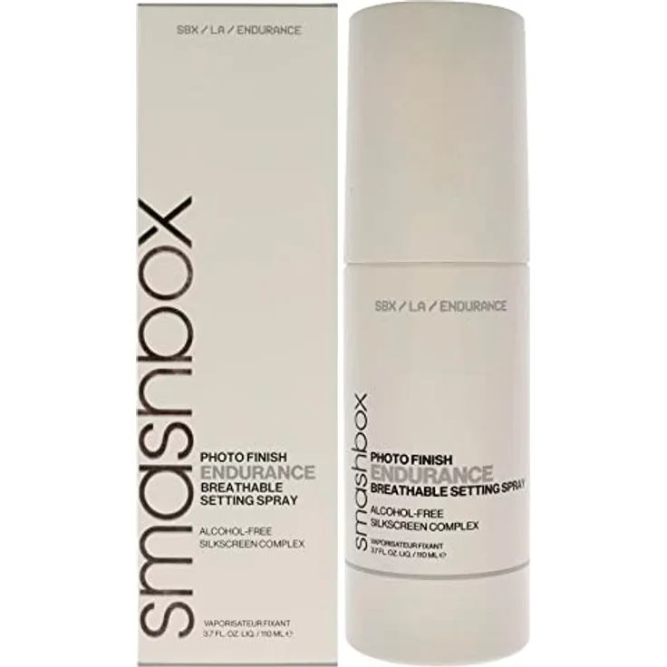 Smashbox Photo Finish Endurance Breathable Setting Spray, alkoholfreies Fixierspray mit bis zu 12 Stunden Halt