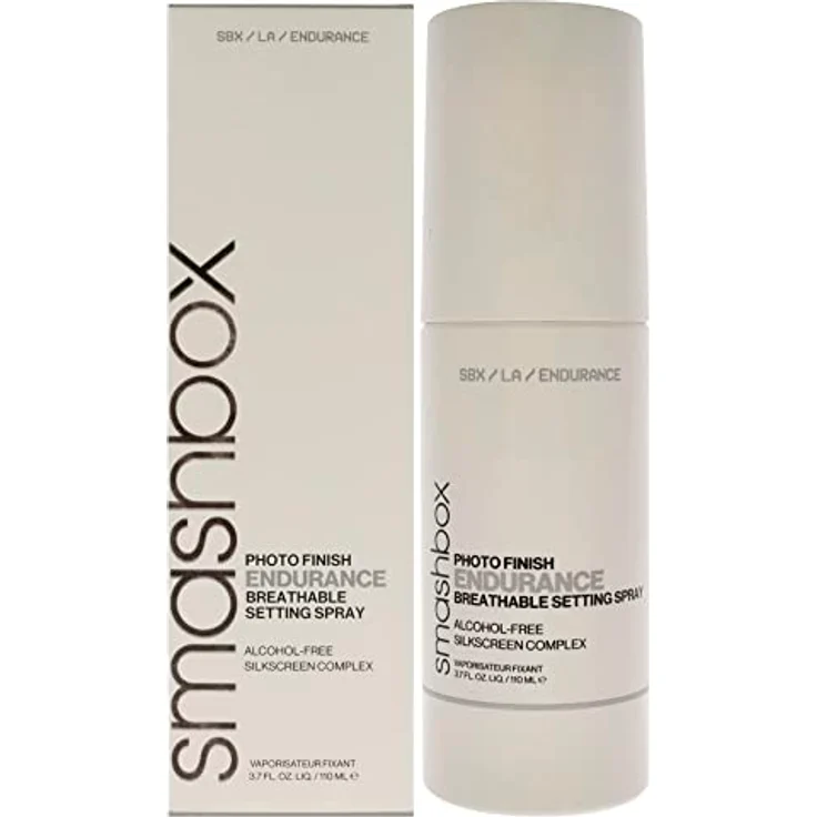 Smashbox Photo Finish Endurance Breathable Setting Spray, alkoholfreies Fixierspray mit bis zu 12 Stunden Halt – Bild 1