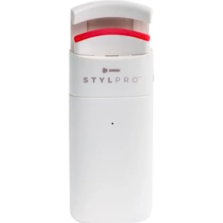 StylPro Hot Lash, Beheizte Wimpernzange mit sanfter Wärme, inklusive Reiseetui und Batteriestandsanzeige – Bild 2