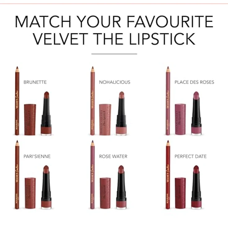 Bourjois Lipliner Cherry Boom Boom, 1,14 g, langanhaltend mit Traubenkernöl und Sheabutter für intensive Pflege – Bild 7