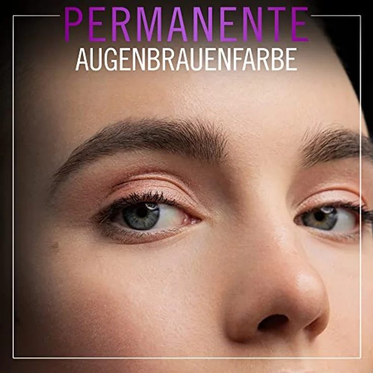 Syoss Augenbrauen Kit Augenbrauenfarbe 4-1 Dunkelbraun Stufe 3 (17 ml), Augenbrauen färben für einen natürlichen Look und ein langanhaltendes Ergebnis – Bild 2