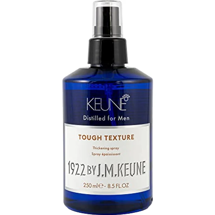 KEUNE 1922 Distillied for Men Tough Texture, Thickening Spray mit mittlerem Halt und mattem Finish, 250 ml – Bild 1