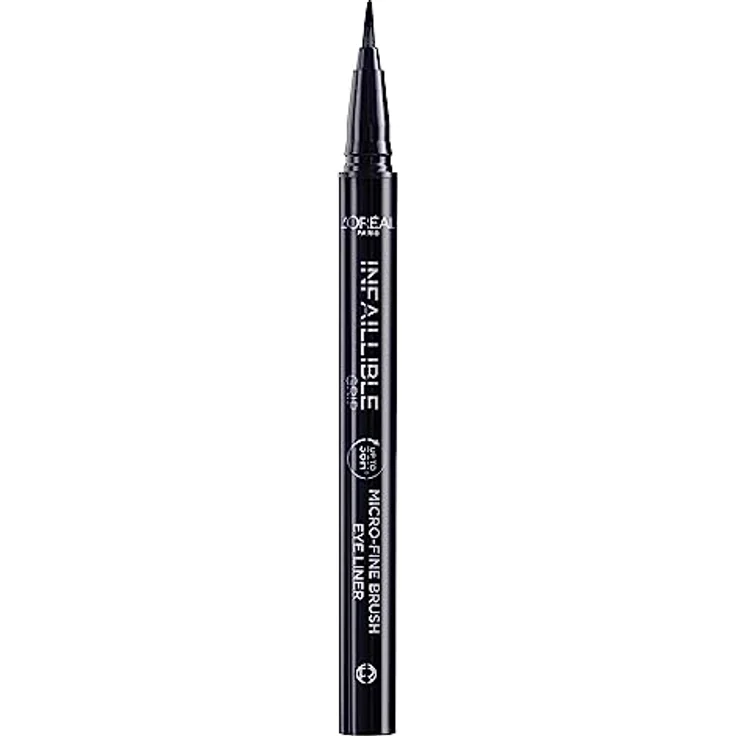 L'Oréal Paris Infaillible 36H Grip Micro-Fine Liner Obsidian, Eyeliner für ultra-feine Liner Looks, 0, 4ml – Bild 2