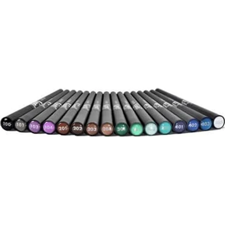 PUPA Milano Vamp! Eye Pencil, wasserfester 2-in-1 Eyeliner in King Peacock, 0.35 g – Bild 4