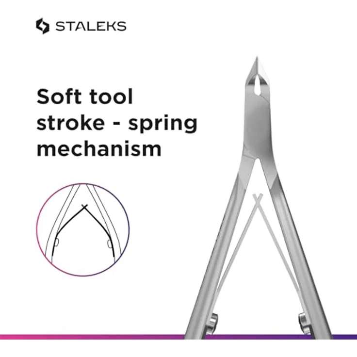 Staples PRO Smart 10 Nagelpflegegerät, Cuticle Nipper mit 5mm Klingenlänge für präzise Nagelhautpflege – Bild 5
