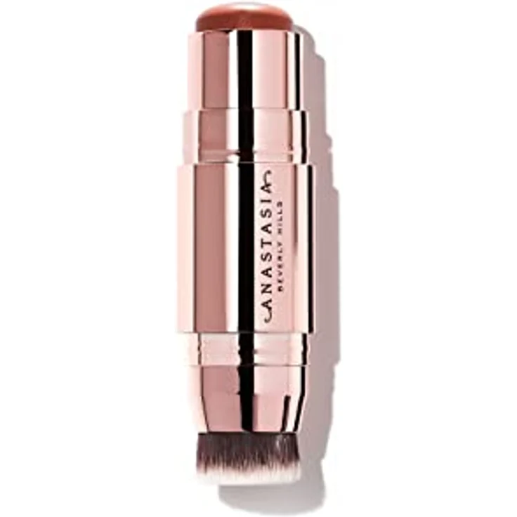 Anastasia Beverly Hills Rouge Stick Blush, cremige Formel mit Pinsel, 8 g, natürliche Farbe – Bild 1
