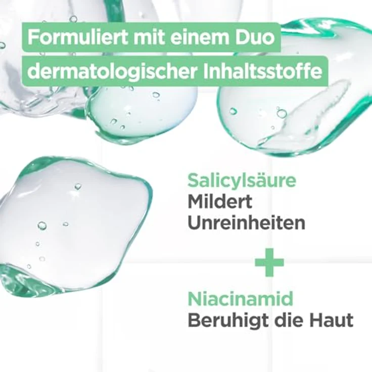 Mixa Anti-Unreinheiten Serum, Für zu Akne neigende und sensible Haut, Mattes Finish & Ölkontrolle, 30 ml – Bild 4