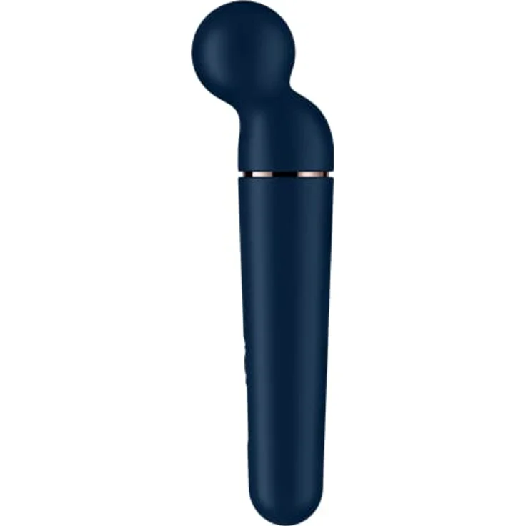 Satisfyer Planet Wand-er Massagestab, 60 Vibrationsmodi, wasserfest (IPX7), 30,5 cm, blau, für Nacken, Schulter und Rücken – Bild 5