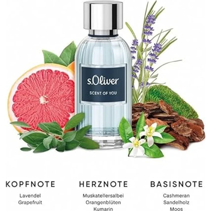 s.Oliver Scent Of You Men Eau de Toilette 30 ml, Herrenduft – Bild 4