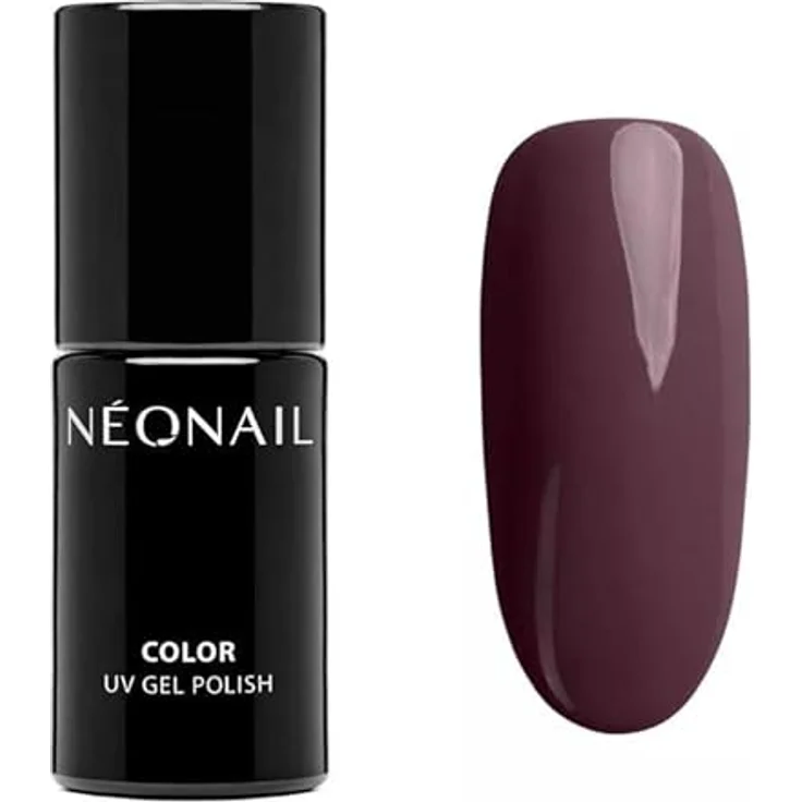 NÉONAIL UV Nagellack Charming Story, 7,2 ml, dunkler Rosaton, starke Pigmentierung, langanhaltend bis 21 Tage, für Gel Nägel und Nageldesign – Bild 1