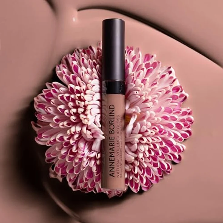 ANNEMARIE BÖRLIND LIPPEN Natural Volume Lip Gloss NUDE HUG, veganer Lipgloss mit Wakame-Alge und Szechuan Pfeffer, 9,5 ml – Bild 6