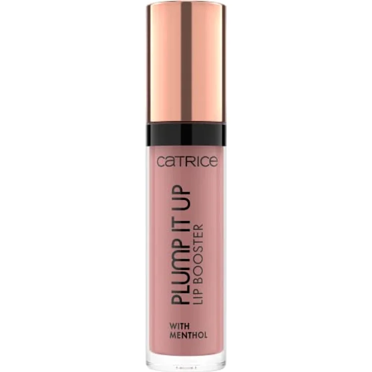 Catrice Plump It Up Lip Booster, Lipgloss, Lip Gloss, Nr. 040 Prove Me Wrong, nude, kühlend, Färbeeffekt, vergrößernd, glänzend, vegan, ohne Alkohol (3,5ml) – Bild 2