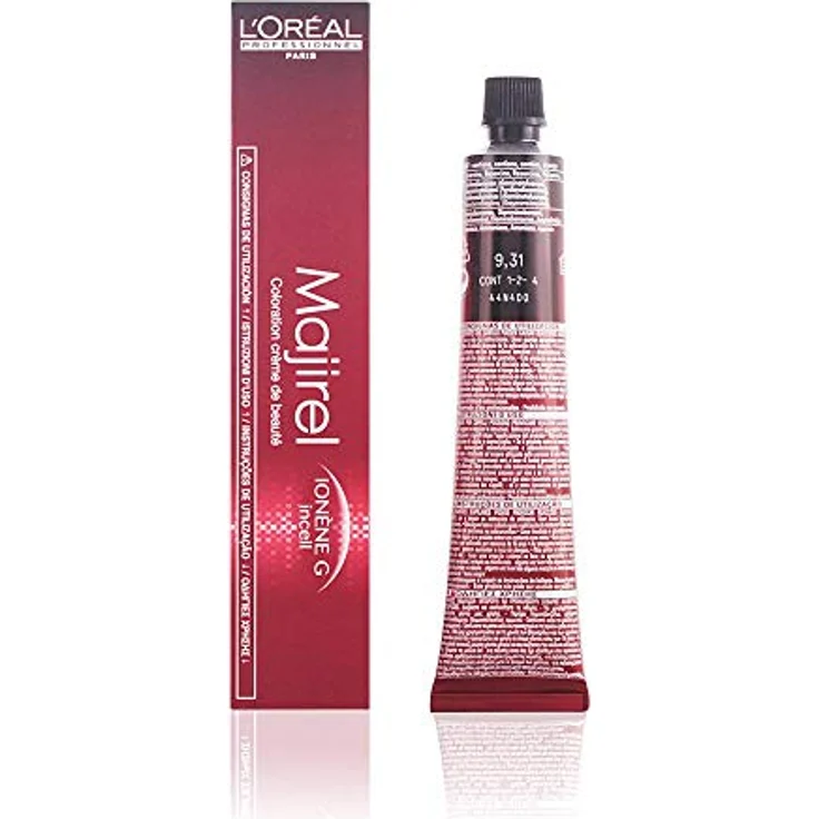 L'Oréal Majirel 9,31 sehr helles Blond gold asch 50 ml – Bild 2