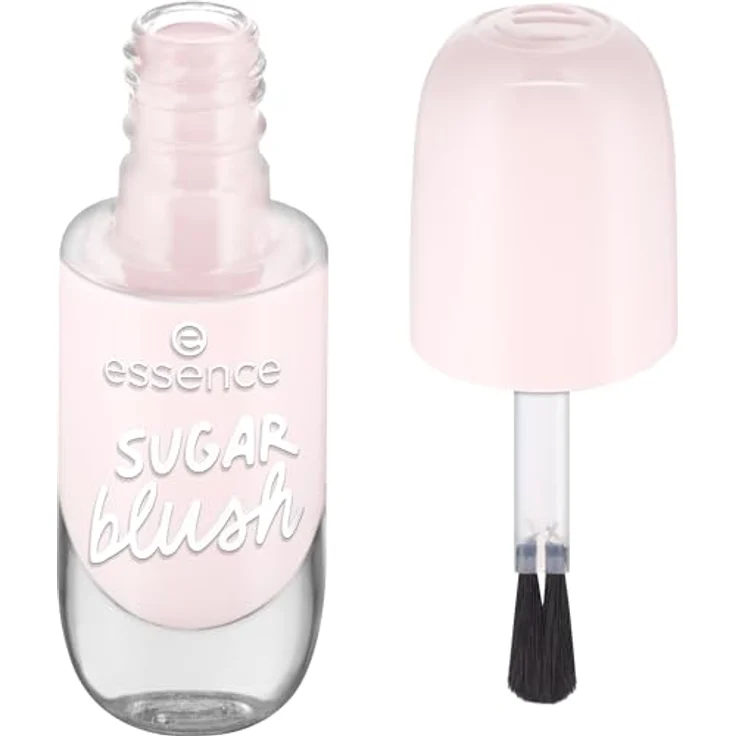essence gel nail colour, Gellack, Nagellack, Nr. 05 SUGAR blush, pink, Expressergebnis, langanhaltend, natürlich, gelig, glänzend, ohne Aceton, vegan, Mikroplastik Partikel frei (8ml) – Bild 2