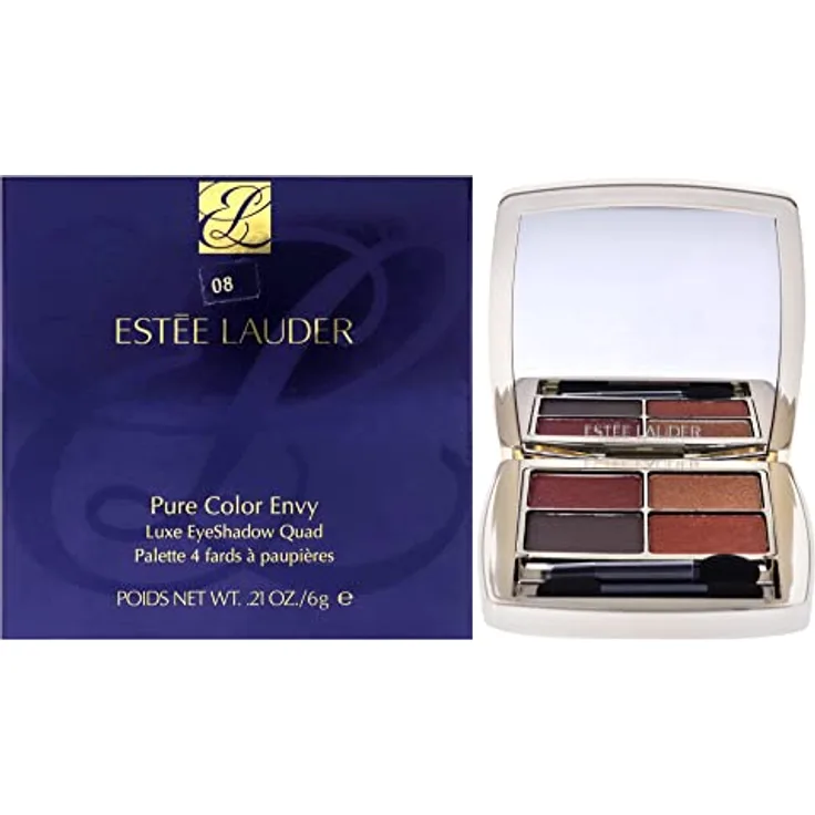 Estee Lauder, Pure Color Envy Luxe EyeShadow Quad - 08 Wild Earth. 6 g.