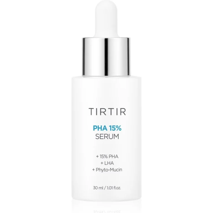 TIRTIR PHA 15% Serum, hydratisierendes Gesichtsserum mit Peeling-Effekt, 30 ml