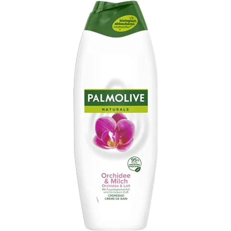 Palmolive Cremebad Naturals Orchidee & Milch 6x650ml - Schaumbad für ein sanftes Hautgefühl - Preisvergleich – Bild 2