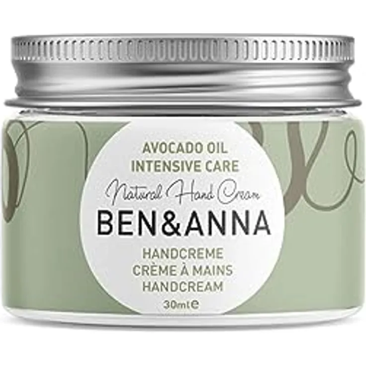 Ben & Anna Handcreme Intensive Care, 30 ml, mit Avocado- und Sheabutter
