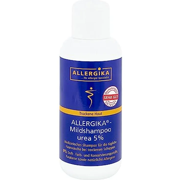 Allergika Mildshampoo urea 5%, 200 ml