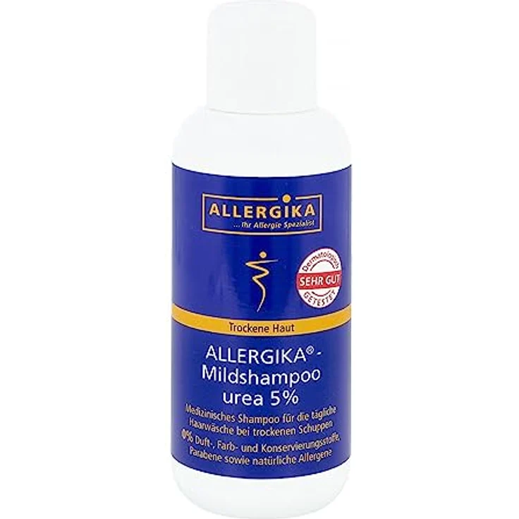 Allergika Mildshampoo urea 5%, 200 ml – Bild 1