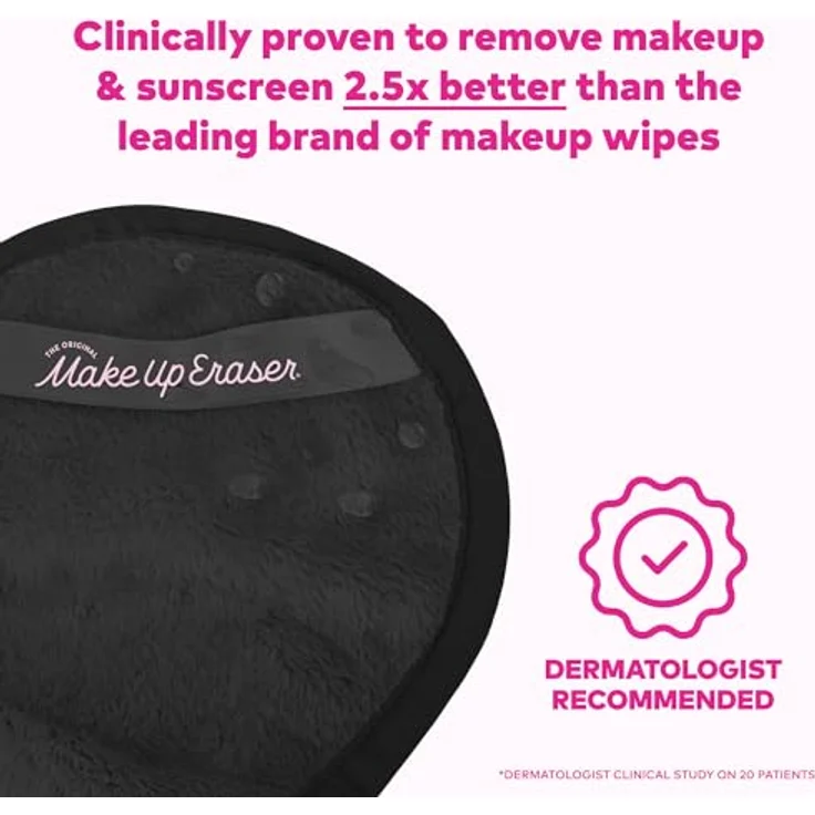 The Original Makeup Eraser Gesichtspflege Reinigung Chic Black Makeup Eraser Cloth 1 Stk. – Bild 2