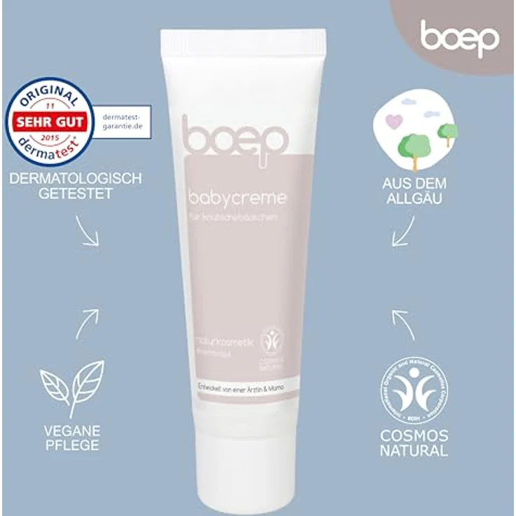 Boep babycreme Naturkosmetik, 50 ml Creme – Bild 2