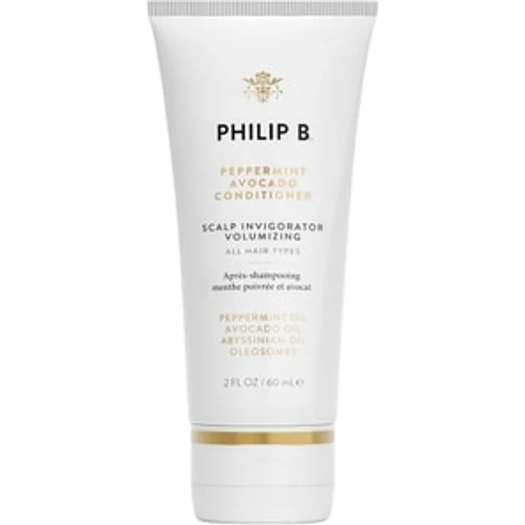 Philip B Peppermint Avocado Conditioner, geruchsneutral, mit Sheabutter, Vitamin B5 und Weizenproteinen, 250 ml