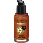 Max Factor Facefinity 3-in-1 All Day Flawless Foundation, LSF 20, Ganache, 30 ml