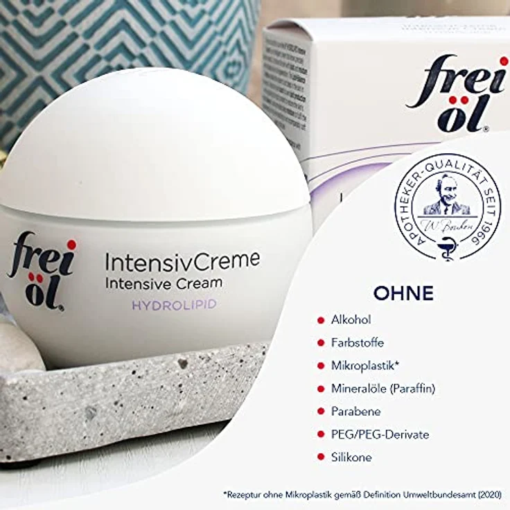 Frei Öl Tages- Und Nachtpflege frei Öl HYDROLIPID IntensivCreme Gesichtspflege 50 ml mit pflegender Wirkung – Bild 5