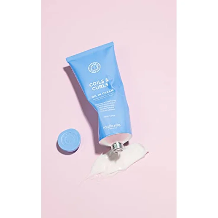Maria Nila Coils & Curls Creme Öl 100 ml für lockiges und welliges Haar, Jojobaöl für hydratisiert beim Waschen, Sheabutter zur Verbesserung der Locken, 100% vegan – Bild 3