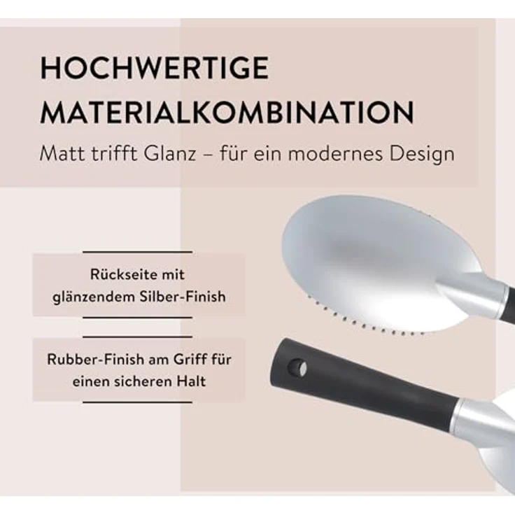 Parsa Beauty Haarbürste Trend Line Groß Oval Bürste Mit Kunststoffpins Silber – Bild 6