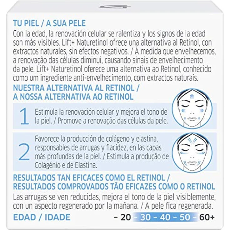 Diadermine Lift + Crema de Noche Naturetinol 50ml - Regenera, reduce las arrugas y unifica el tono de la piel - 95% ingredientes origen natural – Bild 3