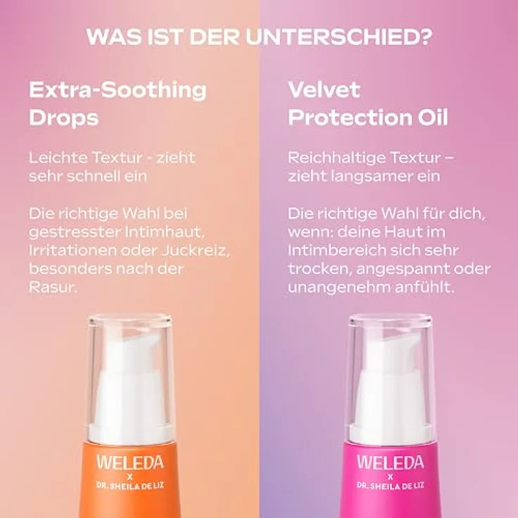 Weleda Vlora+ beruhigende Intimpflege, 30 ml, spendet Feuchtigkeit und reduziert Reizungen – Bild 6
