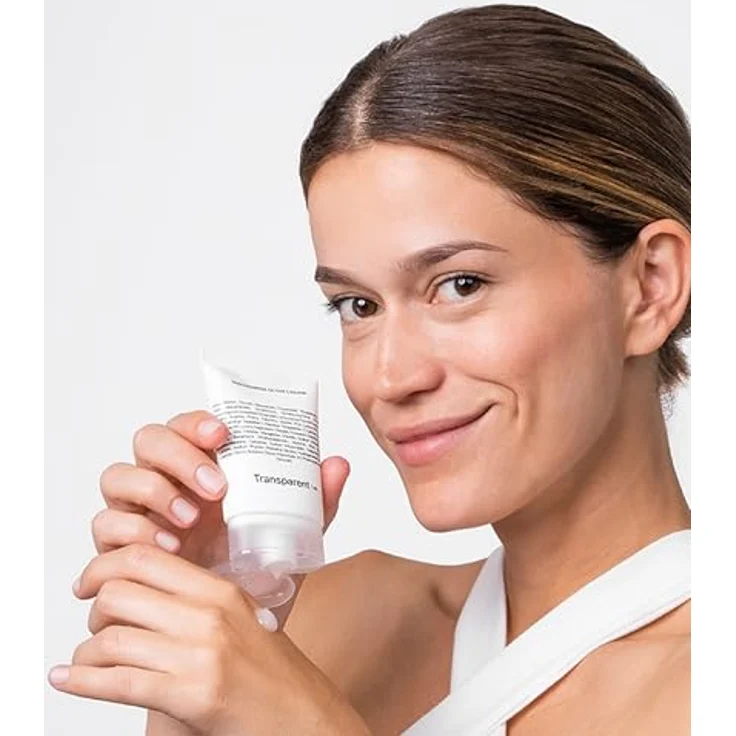 Transparent Lab Niacinamide Glow Cream 50 ml, Gelcreme mit 5% Niacinamid zur Aufhellung und Verbesserung des Hauttons, feuchtigkeitsspendend – Bild 2