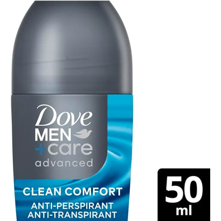 Dove MEN+care advanced Anti Transpirant Clean Comfort Roll-On 50 ml, schützt 72 Stunden vor Körpergeruch und Schweiß – Bild 3