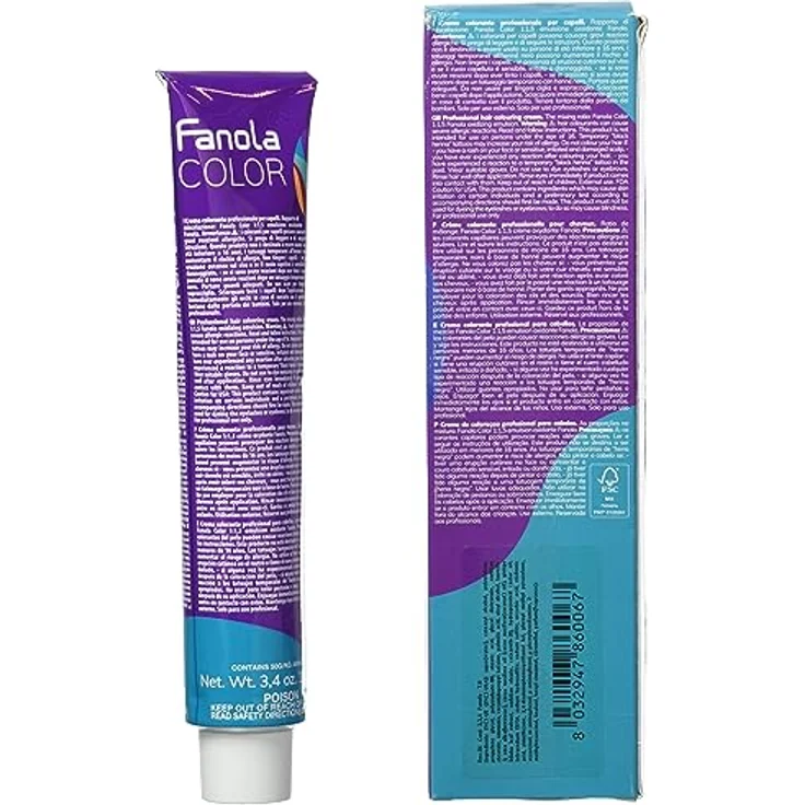 Fanola Hair Color Färbecreme 7.0 Blond 100 ml – Bild 3