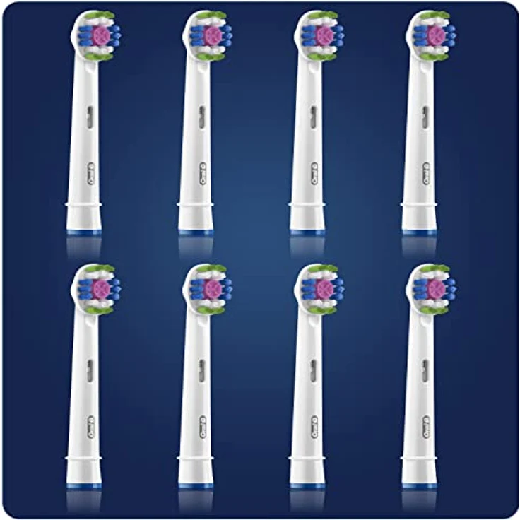 Oral-B 3D White Ersatzbürsten mit Cleanmaximiser Technologie 8er-Pack – Bild 2