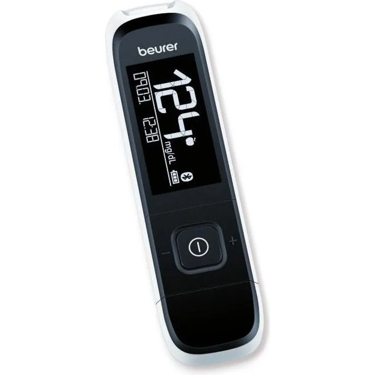 Beurer GL60 Blutzuckermessgerät mg/dl, präzise Messung mit hoher Speicherfunktion, 1 Stück