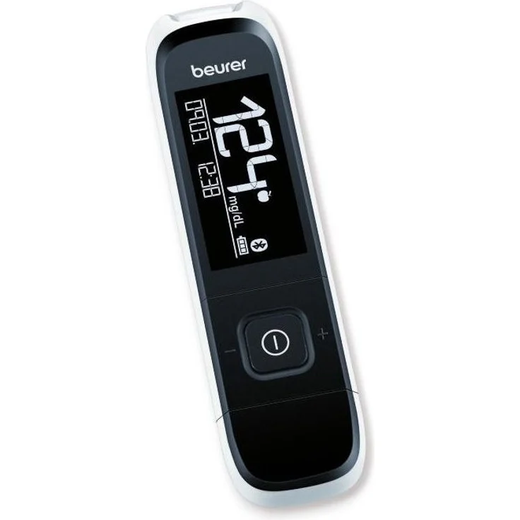 Beurer GL60 Blutzuckermessgerät mg/dl, präzise Messung mit hoher Speicherfunktion, 1 Stück