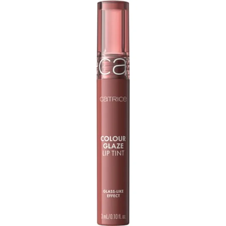 Catrice Colour Glaze Lip Tint, hochpigmentiertes Lipgloss mit Glanzeffekt, Farbton 020 Mood Nude, 3 ml – Bild 1