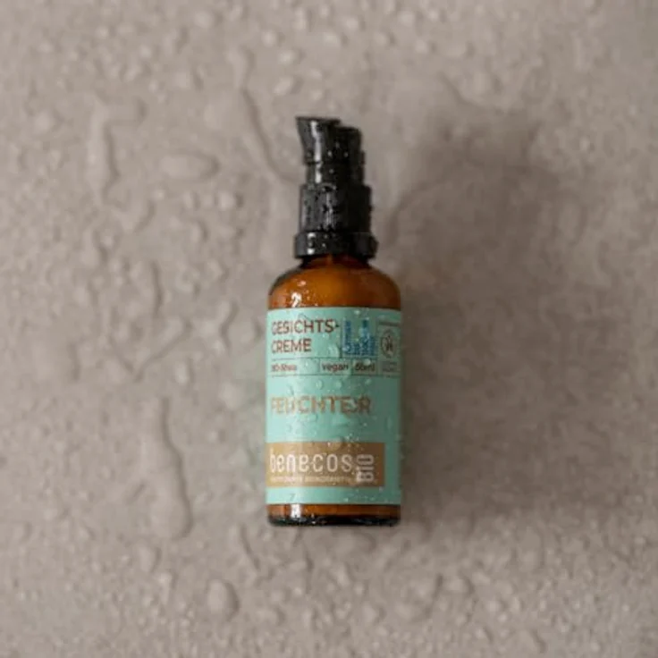 benecosBIO Gesichtscreme BIO-Shea FEUCHT:ER - vegan – derm. getestet – Bild 2