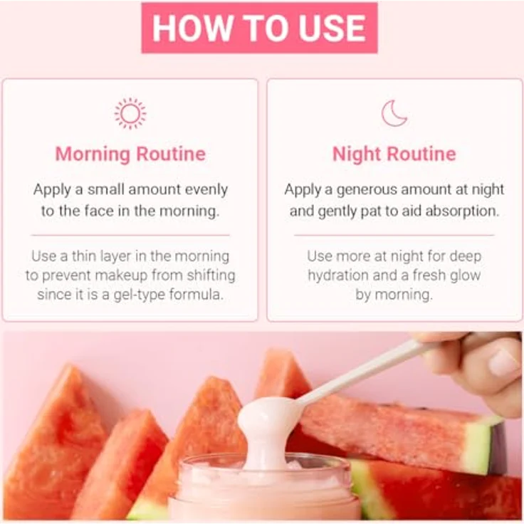 Heimish Watermelon Gesichtscreme, tiefenwirksame feuchtigkeitsspendende Creme mit beruhigender Wirkung, 110 ml – Bild 8