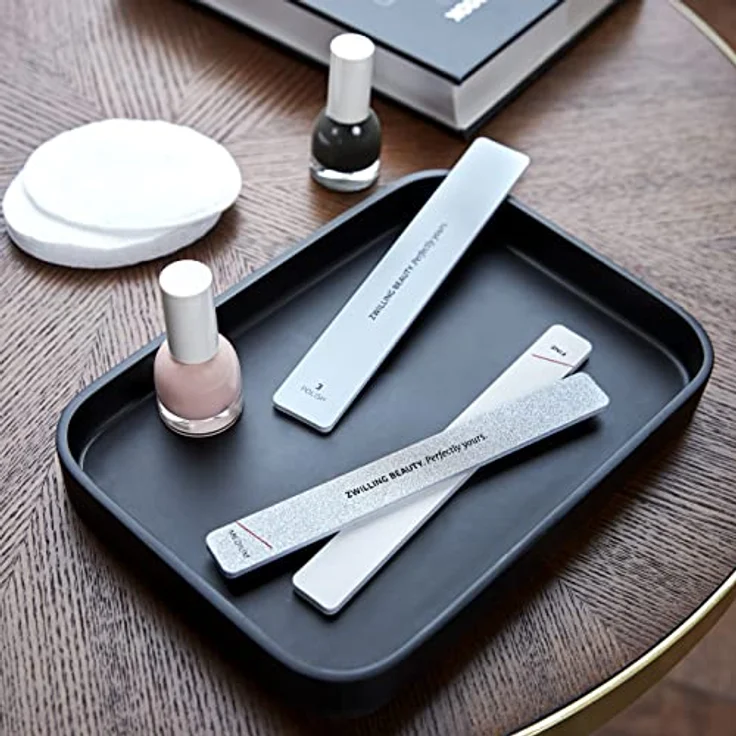 ZWILLING Polierfeile Nagelfeile für Optimale Pflege der Nägel, 3 gekörnte Flächen, Weiß – Bild 2
