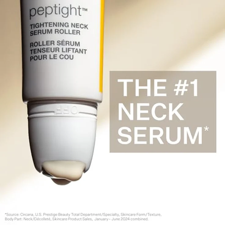 StriVectin Tighten & Lift Tightening Neck Serum Roller, Liftingserum für Hals und Dekolleté, 50 ml, mit Anti-Aging Wirkung und feuchtigkeitsspendenden Inhaltsstoffen – Bild 2