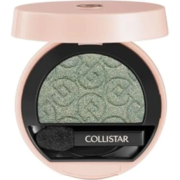 Collistar Impeccabile Compact Eyeshadow 520 Eden Shimmer, intensiver Lidschatten mit langanhaltender Pigmentierung, 3 g