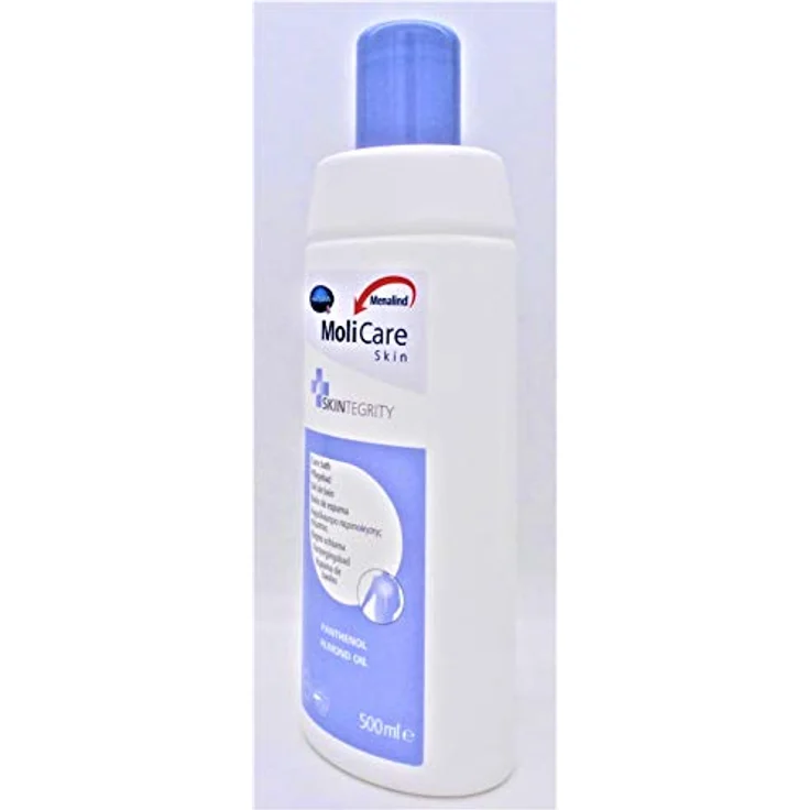 Molicare Skin Pflegebad 500ml, Mild zur gereizten Haut, mit Panthenol und Mandelöl – Bild 3