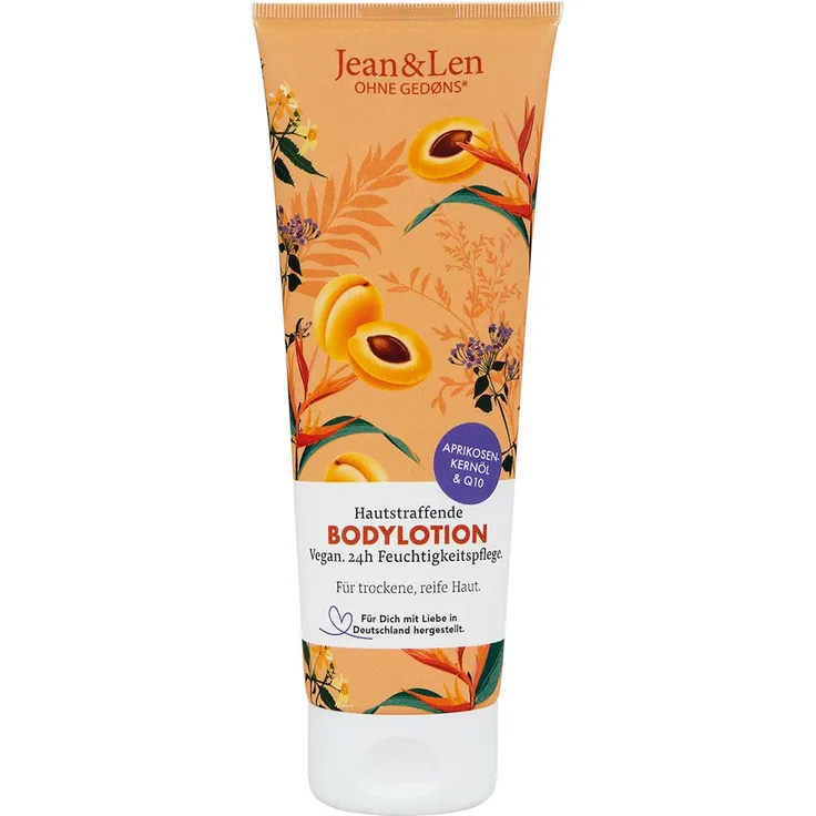 Jean & Len Philosophie Aprocosenkernöl & Q10 Bodylotion 250 ml