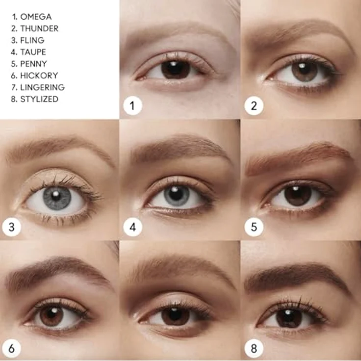 MAC Cosmetics Pro Brow Definer, wasserfester Augenbrauenstift, Farbton Fling, 0,3 g, mit praktischem Pinsel – Bild 3